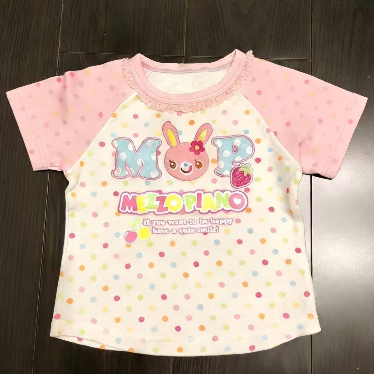Kaos Crop Top Bermotif Y2K Luc - Shirts ulasan dan harga