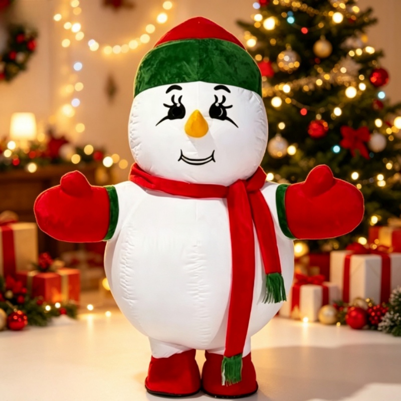 Kostum Maskot Manusia Salju Ti - Suits ulasan dan harga